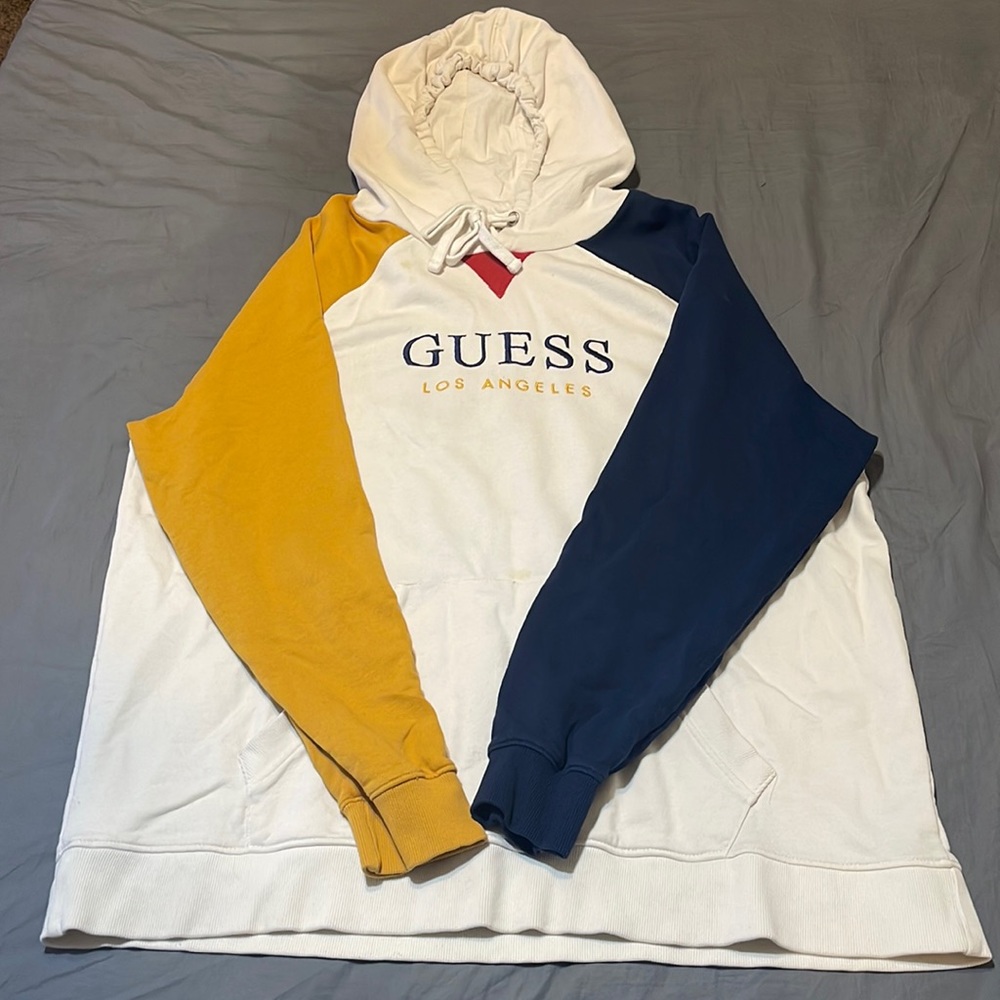 Color block hoodie